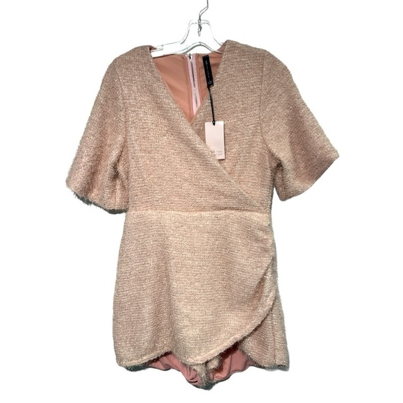 Smash + Tess x Hillary Duff - The Tinsel Skorty in pink fizz - size small - Picture 6 of 12